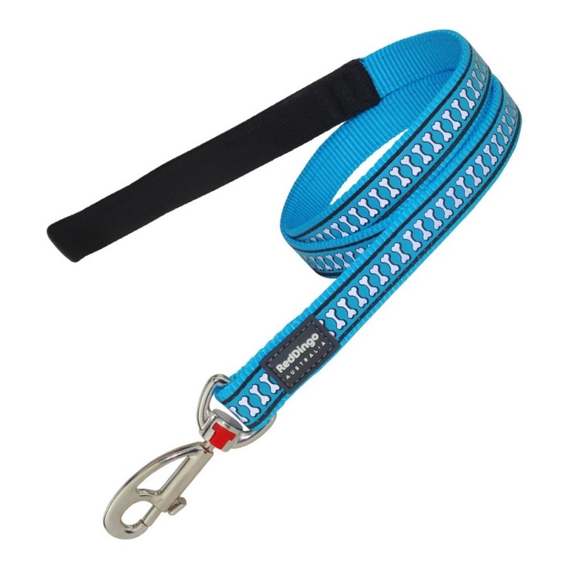 Laisse pour Chien Red Dingo Réfléchissant Turquoise (1,2 x 120 cm) - Acheter à 9,96 € seulement chez Collector's Boutique