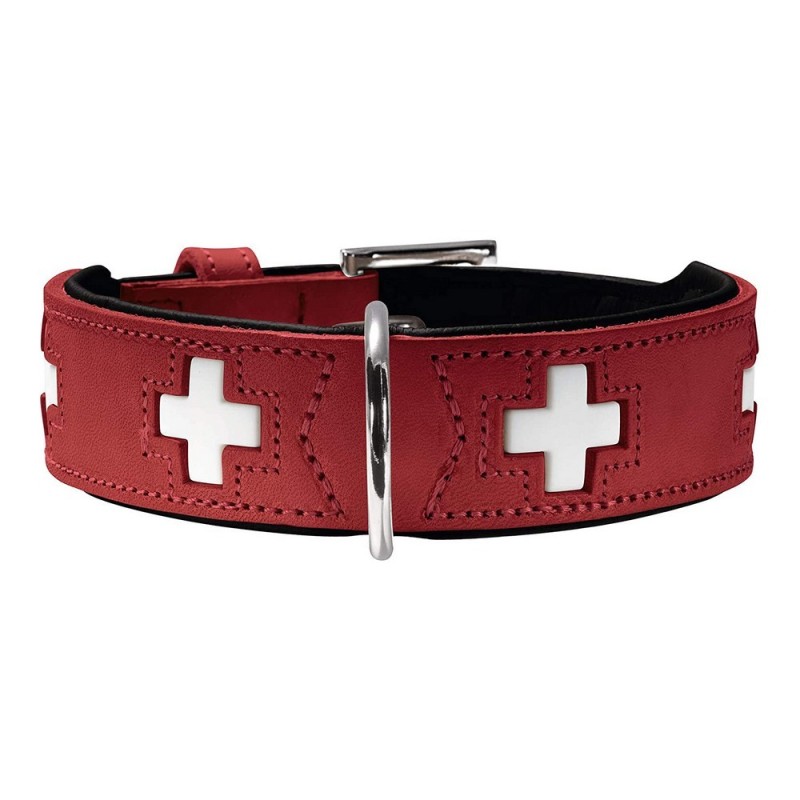 Collier pour Chien Hunter Swiss Rouge/Noir (47-54 cm) - Acheter à 45,12 € seulement chez Collector's Boutique