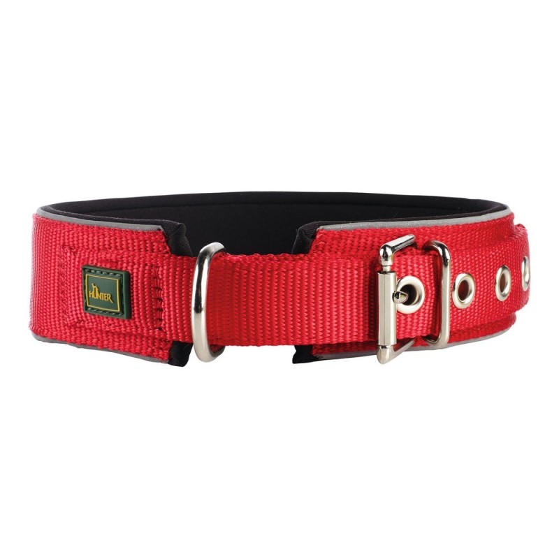 Collier pour Chien Hunter Neoprene Reflect Rouge (44-51 cm) - Acheter à 18,98 € seulement chez Collector's Boutique