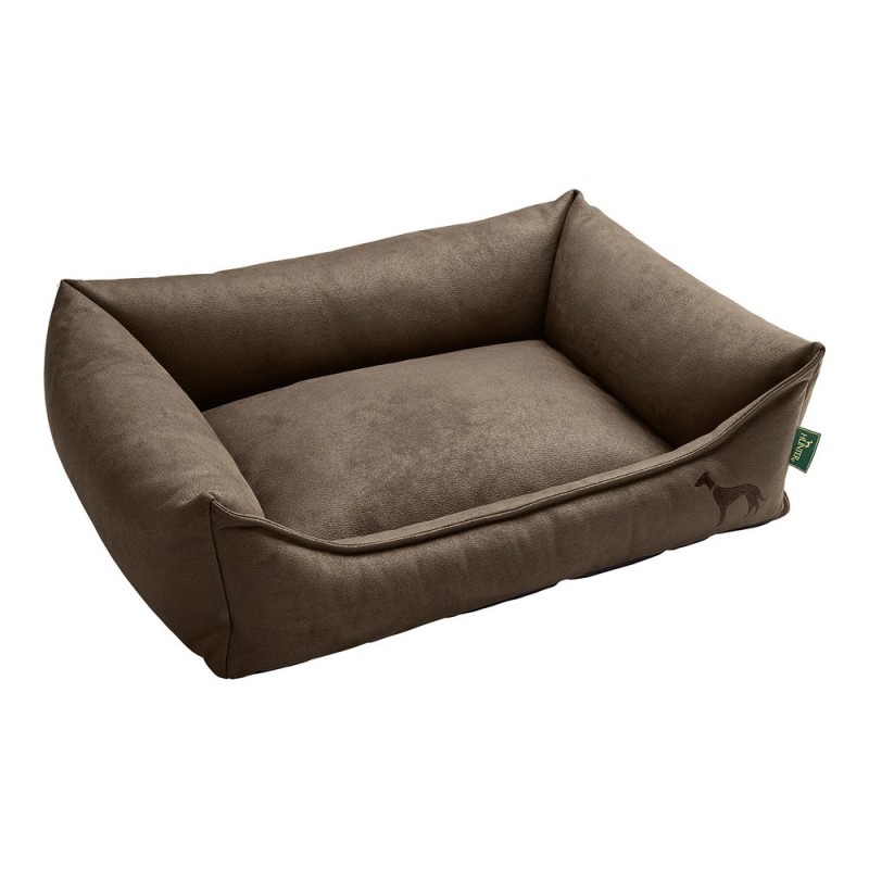 Canapé pour chien Hunter Bologna Cuir synthétoqie Marron (70 x 50 cm) - Acheter à 81,76 € seulement chez Collector's Boutique