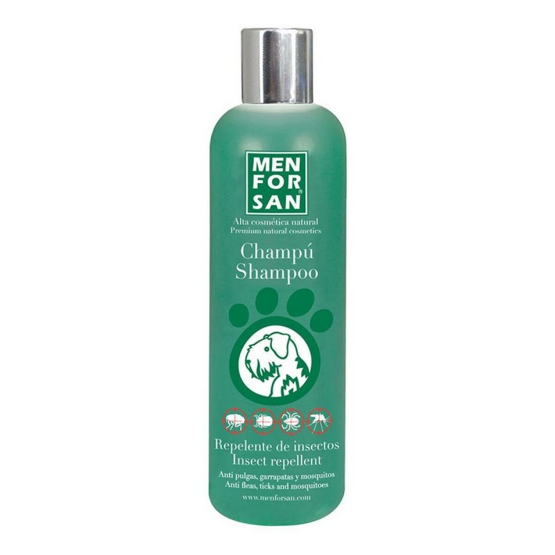 Shampoing pour animaux de compagnie Menforsan Chien Répulsif d'insectes Citronnelle (300 ml) - Acheter à 5,69 € seulement chez C