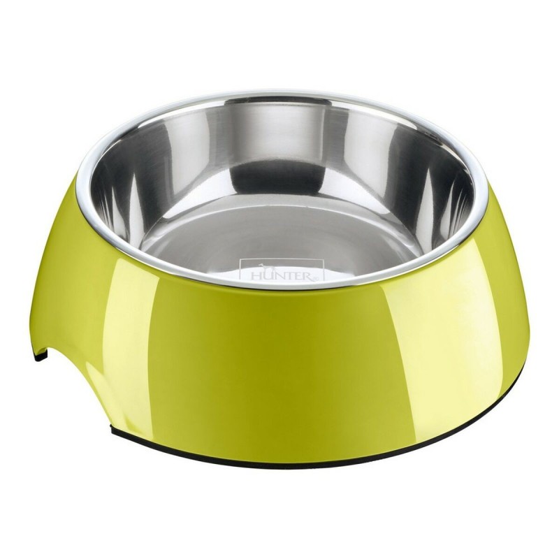 Mangeoire pour chiens Hunter Acier inoxydable Mélamine Vert (14,5 x 14,5 x 7 cm) - Acheter à 12,60 € seulement chez Collector's 