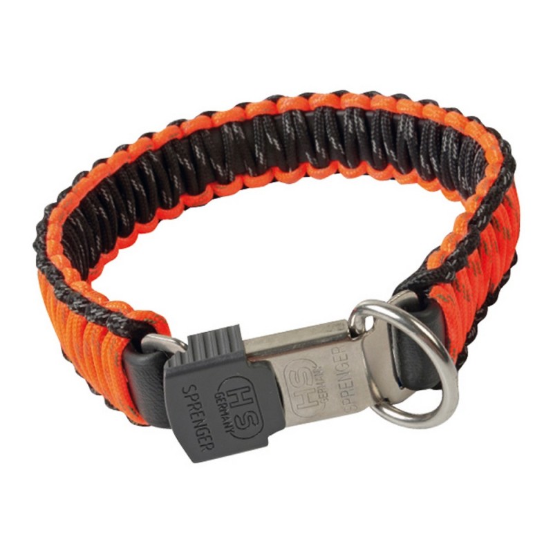 Collier pour Chien Hs Sprenger PARACORD 1,9 x 45 cm Orange - Acheter à 21,23 € seulement chez Collector's Boutique