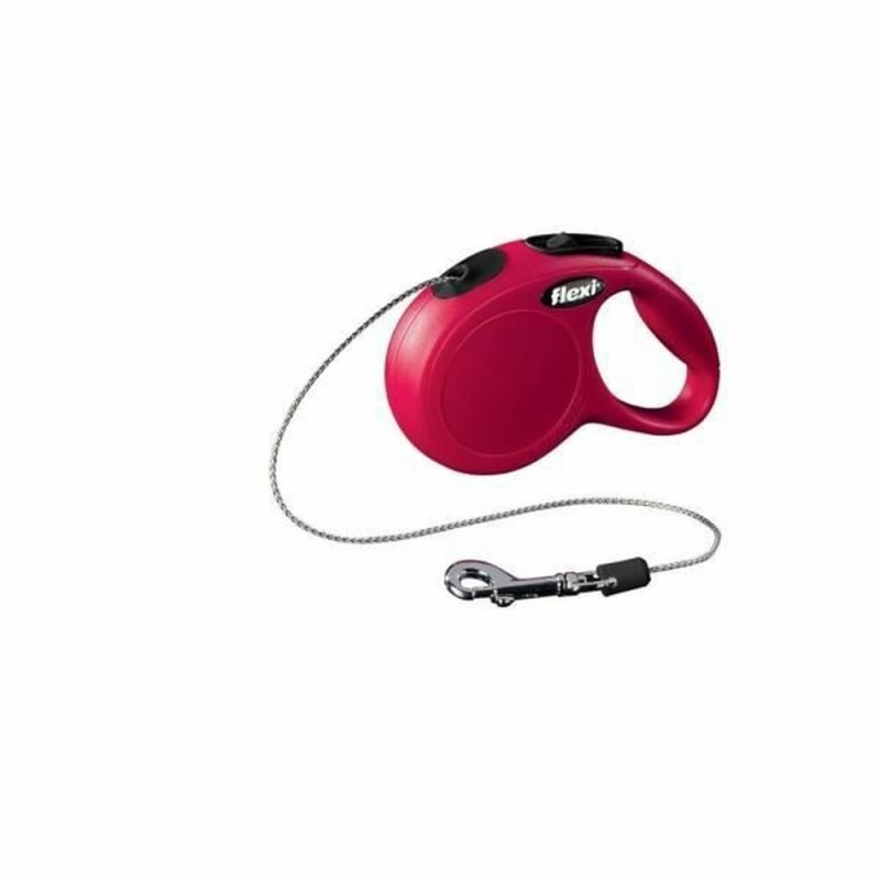 Laisse pour Chien Flexi New Classic 8 m Rouge Taille S - Acheter à 18,12 € seulement chez Collector's Boutique