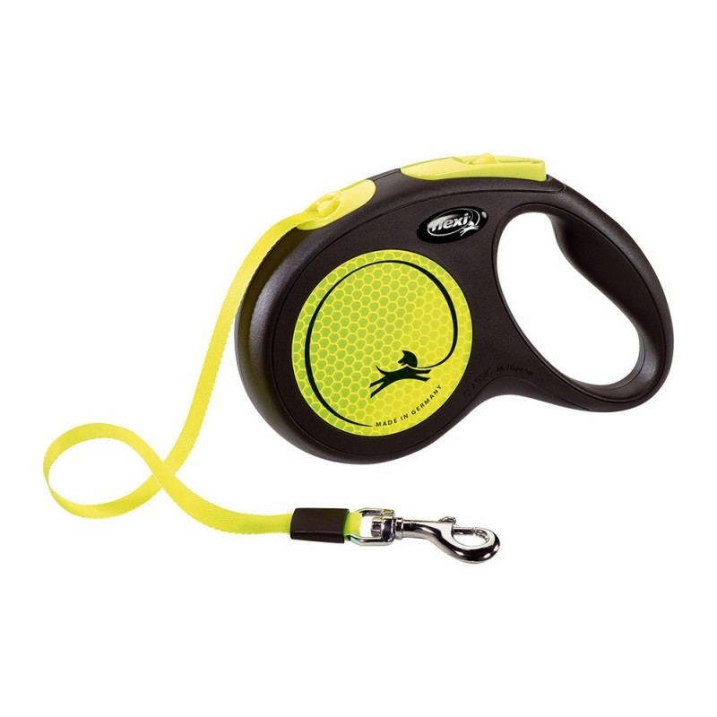 Laisse pour Chien Flexi NEW CLASSIC NEON 5 m Taille S - Acheter à 18,31 € seulement chez Collector's Boutique