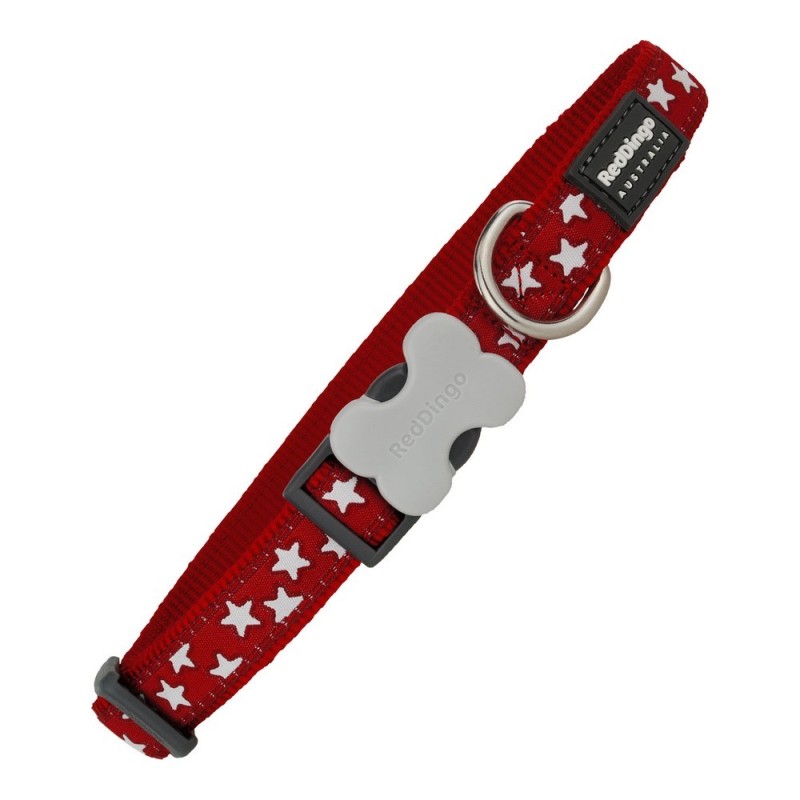 Collier pour Chien Red Dingo Étoile Etoiles (2,5 x 41-63 cm) - Acheter à 10,06 € seulement chez Collector's Boutique