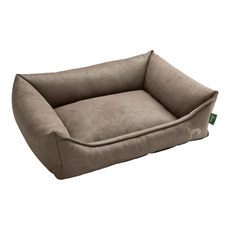 Canapé pour chien Hunter Bologna Cuir synthétoqie Gris (90 x 70 cm) - Acheter à 107,10 € seulement chez Collector's Boutique