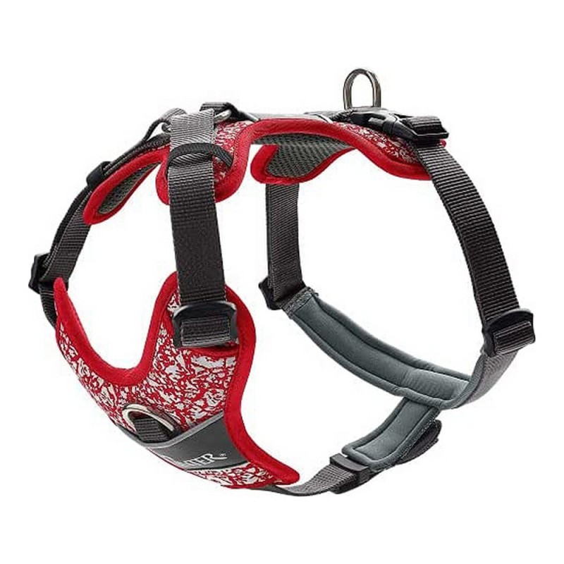 Harnais pour Chien Hunter Divo Rouge Gris Réfléchissant Taille XS (34-47 cm) - Acheter à 32,56 € seulement chez Collector's Bout