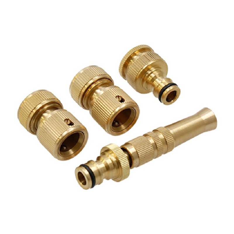 Raccord Ferrestock 3/4" H 3/4" - M 1/2" Laiton Tuyau d'arrosage 13 mm (4 Pièces) - Acheter à 13,31 € seulement chez Collector's 