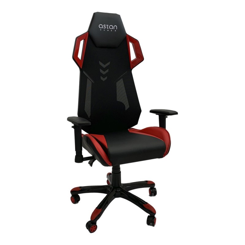 Chaise de jeu Astan Hogar Stream Team Noir/Rouge - Acheter à 167,60 € seulement chez Collector's Boutique