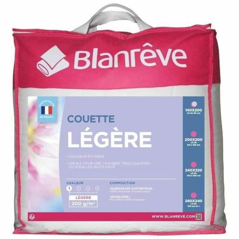 Edredon Blanreve Blanc (140 x 200 cm) - Acheter à 32,47 € seulement chez Collector's Boutique