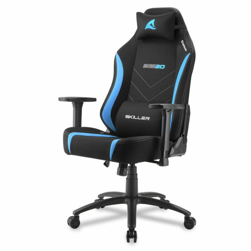 Chaise de jeu Sharkoon SGS20 FABRIC Bleu - Acheter à 244,75 € seulement chez Collector's Boutique