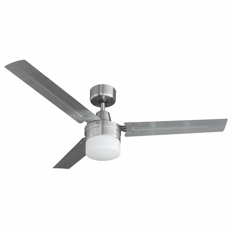 Ventilateur de Plafond avec Lumière EDM 60 W Chrome - Acheter à 96,88 € seulement chez Collector's Boutique