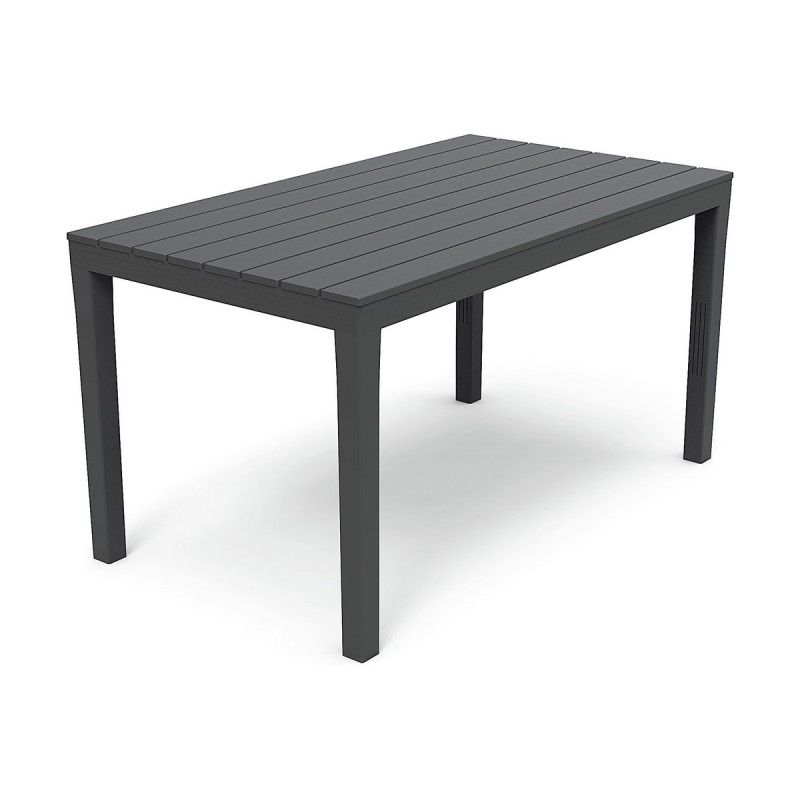 Table d'appoint IPAE Progarden Sumatra Noir Résine (72 x 138 x 78 cm) - Acheter à 78,55 € seulement chez Collector's Boutique