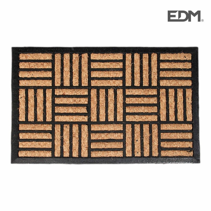 Paillasson EDM Marron Fibre (40 x 60 cm) - Acheter à 6,18 € seulement chez Collector's Boutique