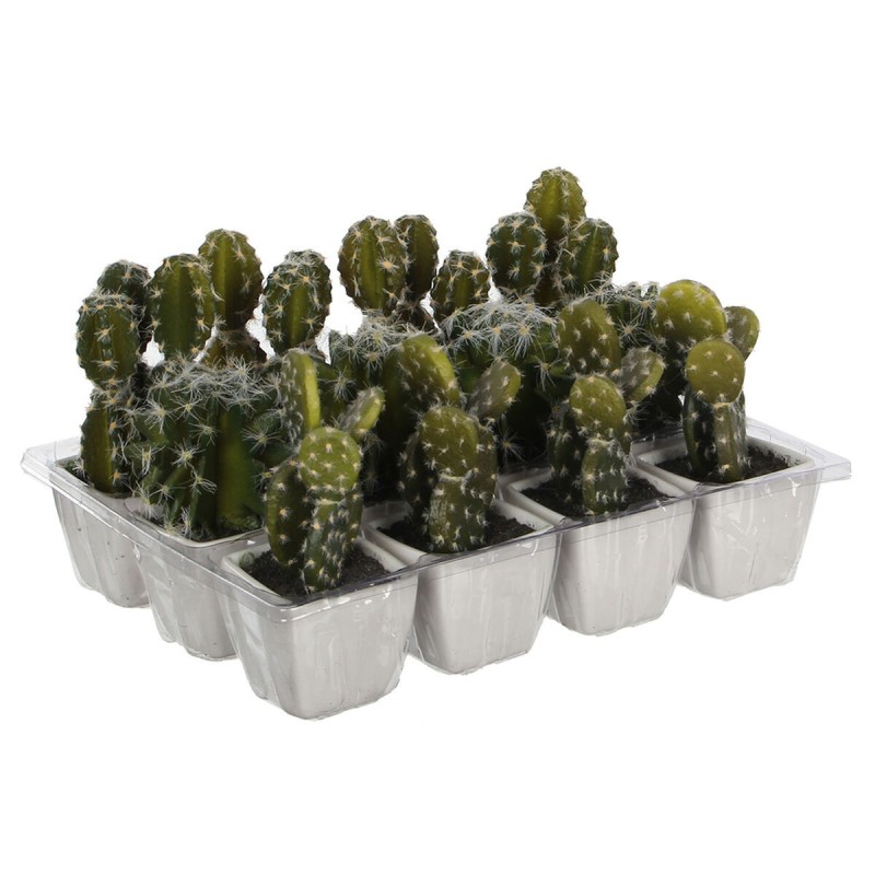 Plante décorative Mica Decorations 14 cm Cactus PVC - Acheter à 6,67 € seulement chez Collector's Boutique