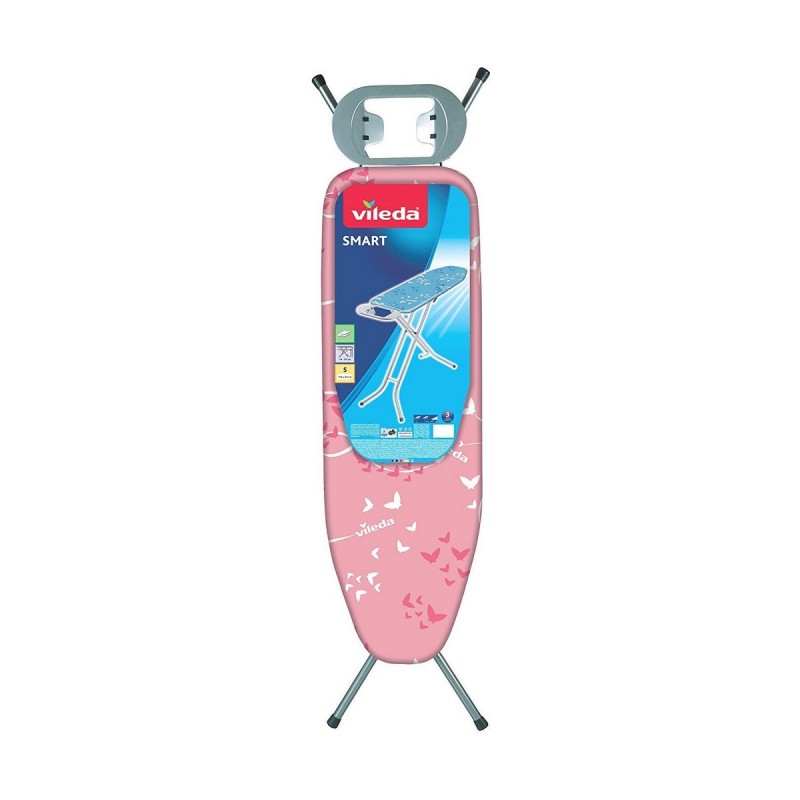 Table à Repasser Vileda Smart Rose Acier inoxydable (114 x 34 cm) - Acheter à 49,27 € seulement chez Collector's Boutique