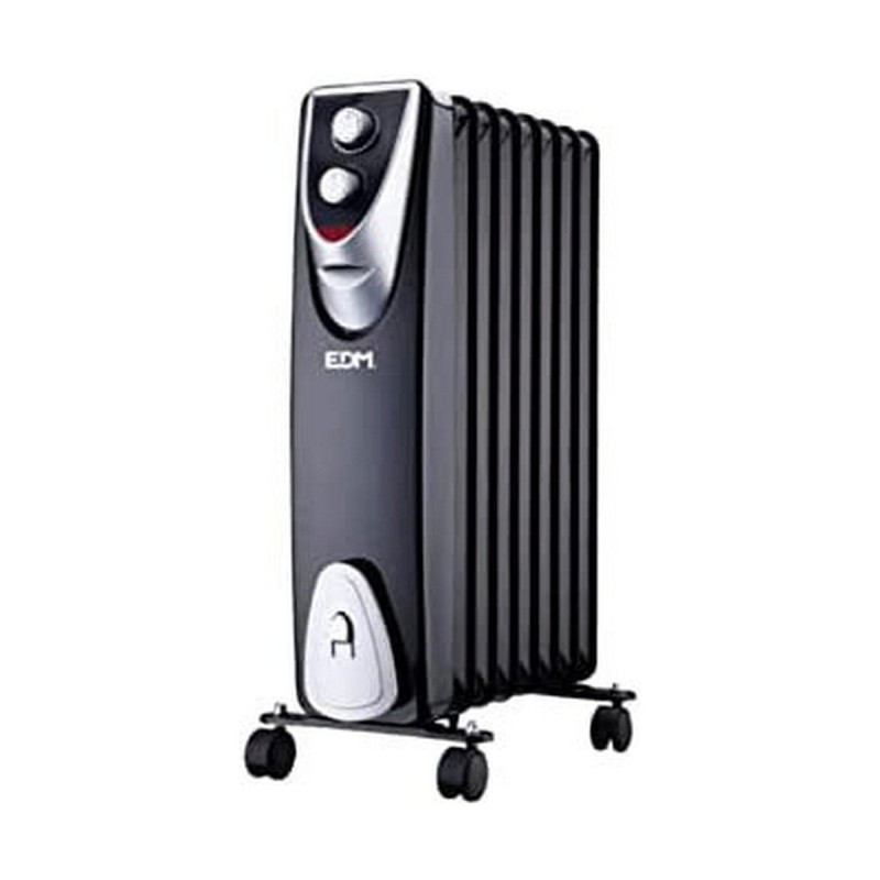 Radiateur EDM Black Edition Noir/Gris 1500 W - Acheter à 81,40 € seulement chez Collector's Boutique