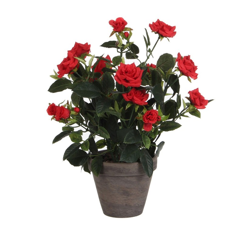 Plante décorative Mica Decorations Rosal Céramique PVC - Acheter à 24,18 € seulement chez Collector's Boutique