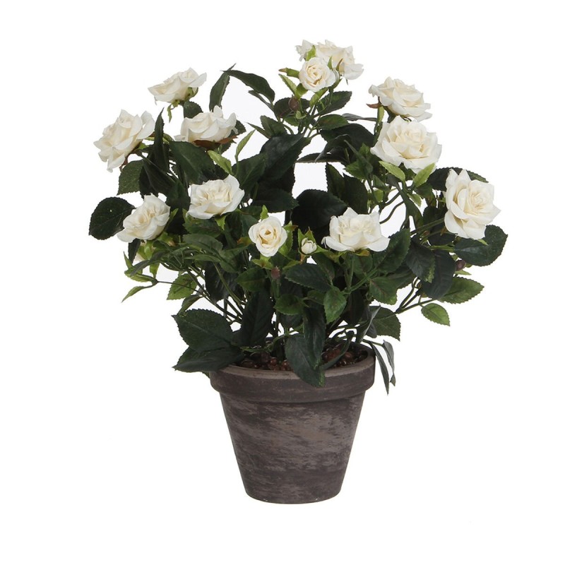 Plante décorative Mica Decorations Rosal Céramique PVC - Acheter à 25,88 € seulement chez Collector's Boutique