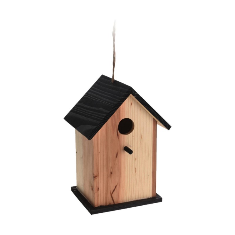 Maison Oiseau Bois (15,5 x 13 x 22 cm) - Acheter à 11,64 € seulement chez Collector's Boutique