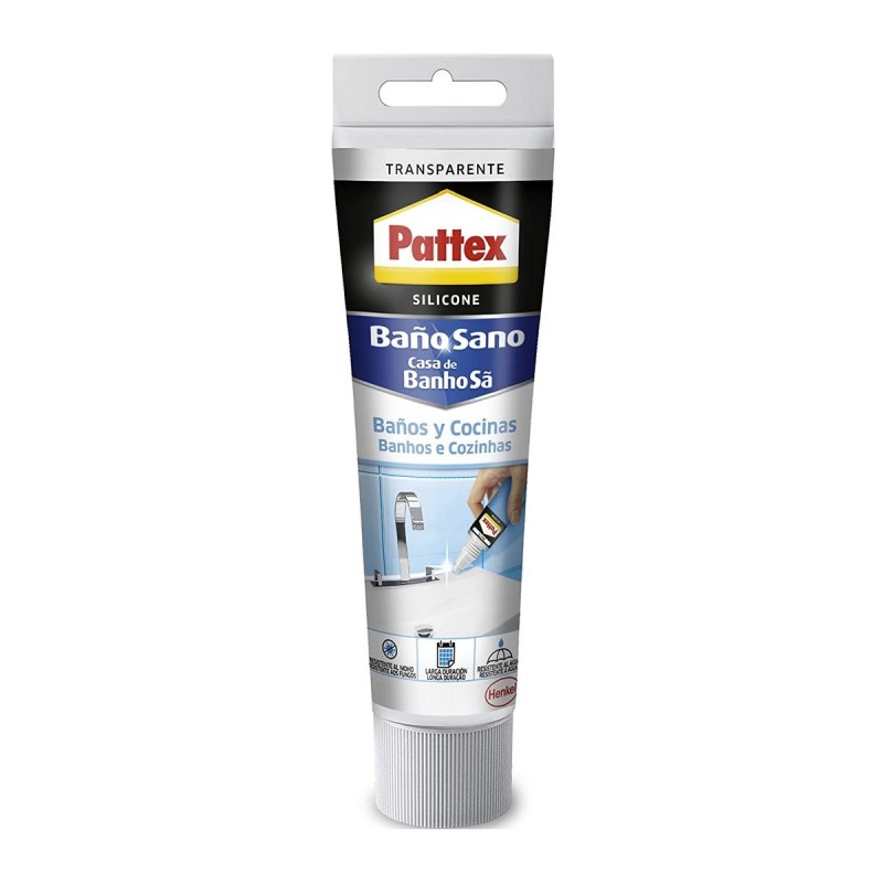 Silicone Pattex 1974408 50 ml Transparent - Acheter à 4,16 € seulement chez Collector's Boutique