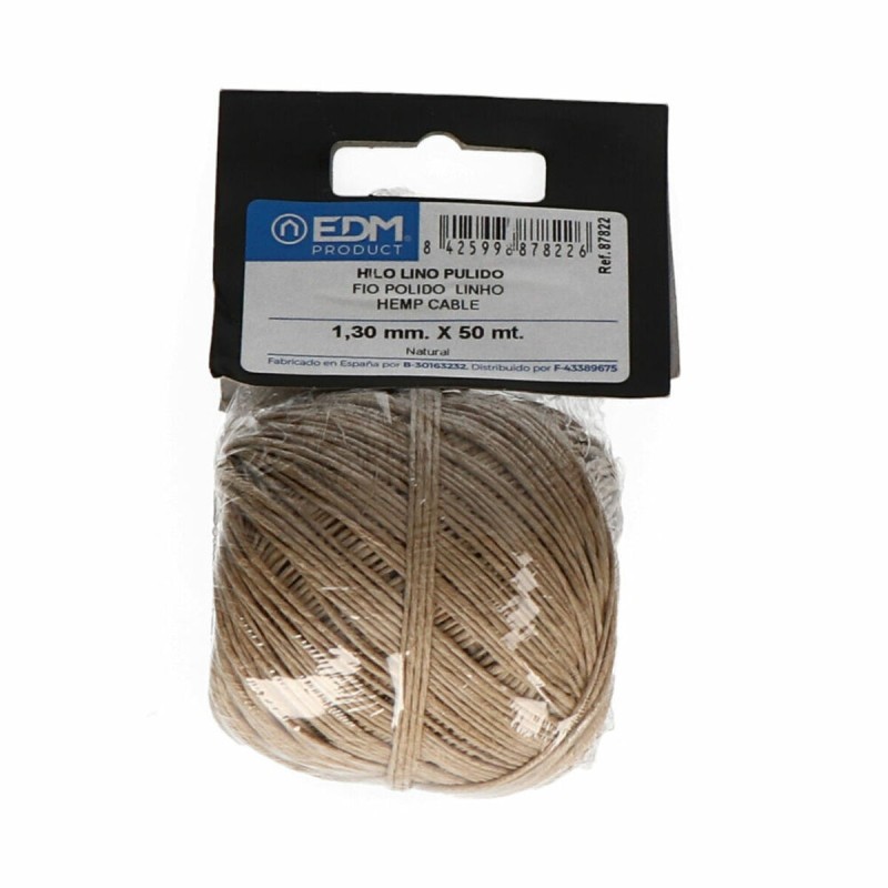 Bobine de fil EDM 87822 Naturel Fibre naturelle - Acheter à 2,17 € seulement chez Collector's Boutique