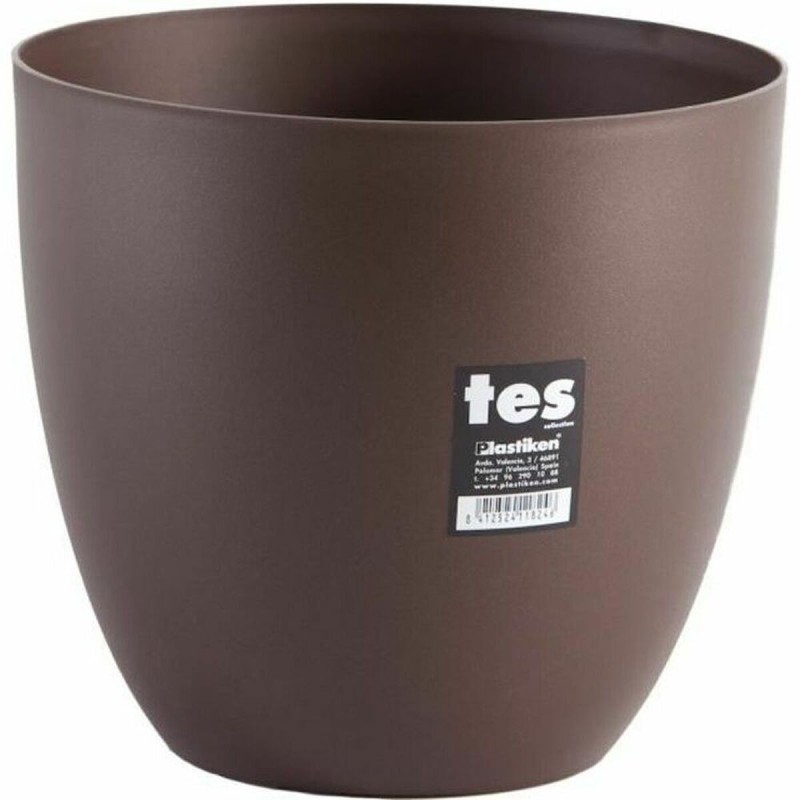 Pot Plastiken TES M236853 Bronze polypropylène Ø 22 cm - Acheter à 2,65 € seulement chez Collector's Boutique