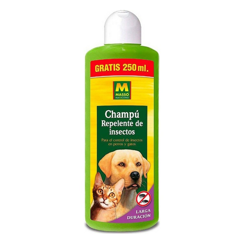 Shampoing pour animaux de compagnie Massó Contrôle des puces (1 L) - Acheter à 15,14 € seulement chez Collector's Boutique