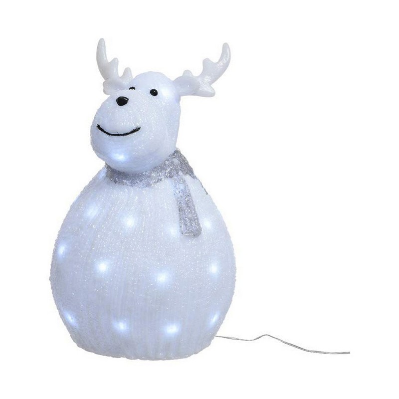 Décorations de Noël Lumineo Renne Blanc (21 x 24 x27 cm) - Acheter à 53,66 € seulement chez Collector's Boutique