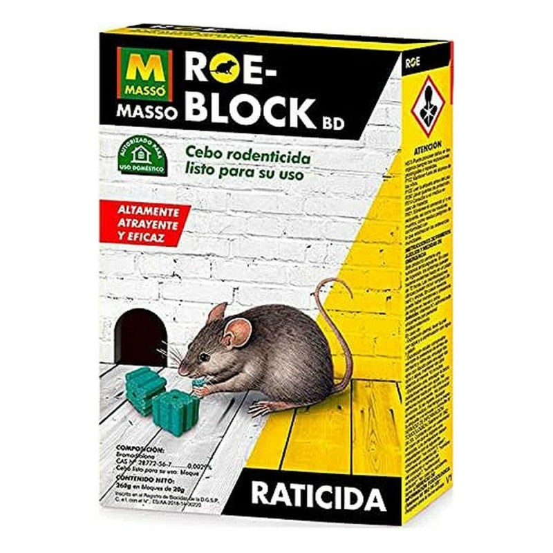 Raticide Massó Roe-Block 100 g - Acheter à 3,97 € seulement chez Collector's Boutique