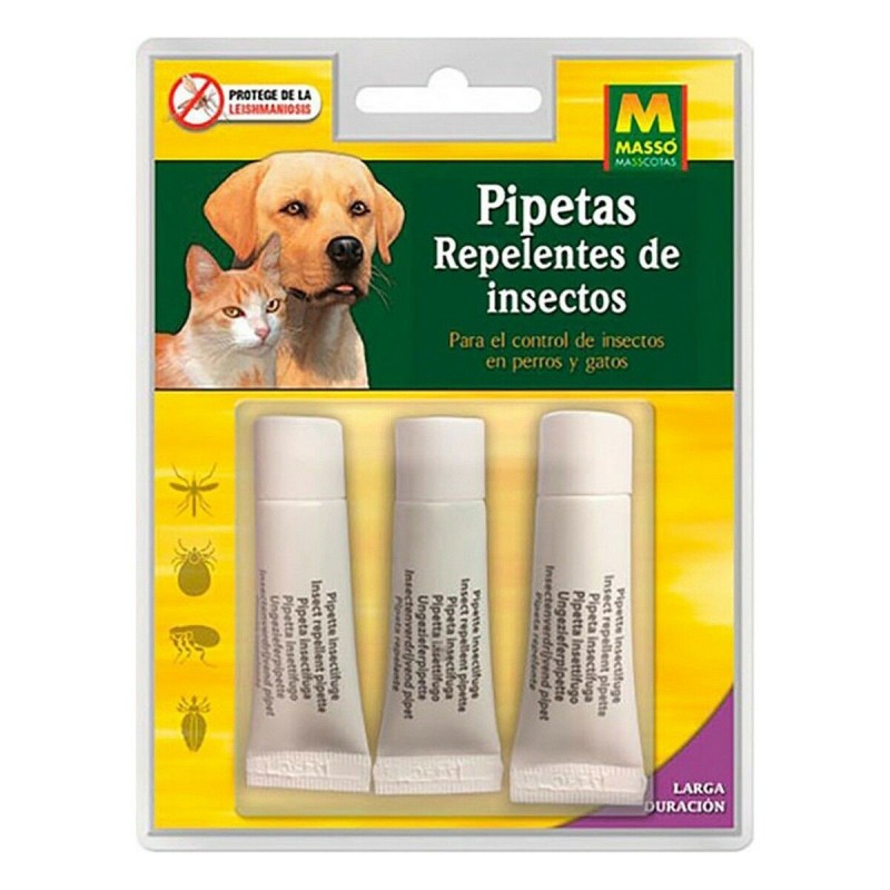 Répulsif d'insectes Massó Pipettes 3 Unités - Acheter à 12,49 € seulement chez Collector's Boutique