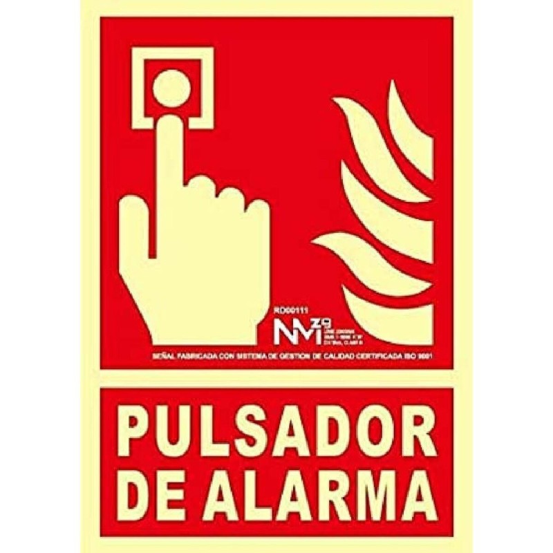 Panneau Normaluz No utilizar en caso de incendio PVC (21 x 30 cm) - Acheter à 7,81 € seulement chez Collector's Boutique