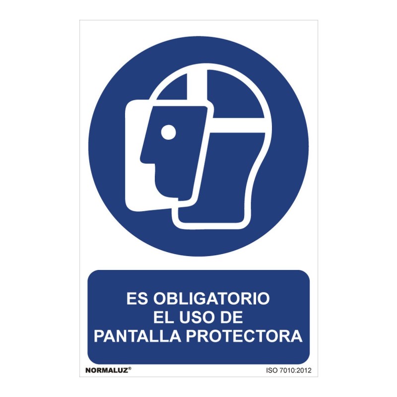 Panneau Normaluz Es obligatorio el uso de pantalla protectora PVC (30 x 40 cm) - Acheter à 3,90 € seulement chez Collector's Bou