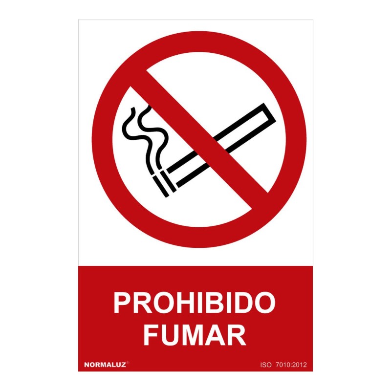 Panneau Normaluz Prohibido fumar PVC (30 x 40 cm) - Acheter à 4,42 € seulement chez Collector's Boutique