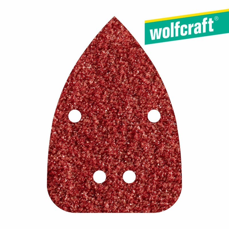 Papier abrasif Wolfcraft 1757000 80 g (9,6 x 13,6 cm) - Acheter à 7,38 € seulement chez Collector's Boutique