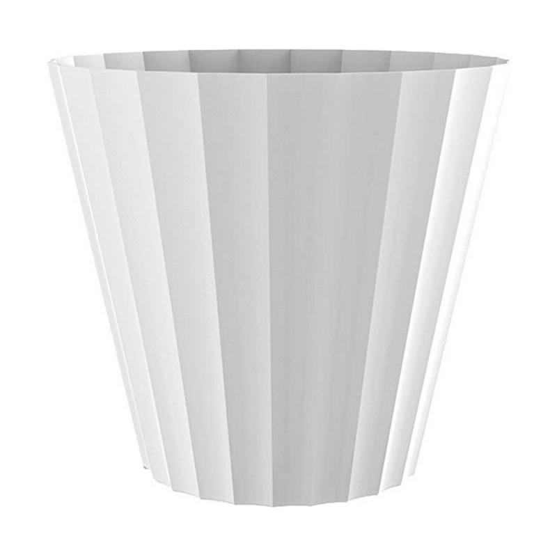 Pot Plastiken Blanc polypropylène (Ø 18 x 16 cm) - Acheter à 1,86 € seulement chez Collector's Boutique