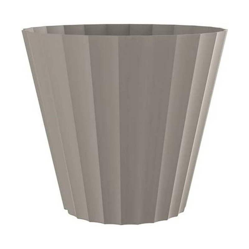 Pot Plastiken taupe polypropylène (Ø 26 x 23 cm) - Acheter à 4,02 € seulement chez Collector's Boutique