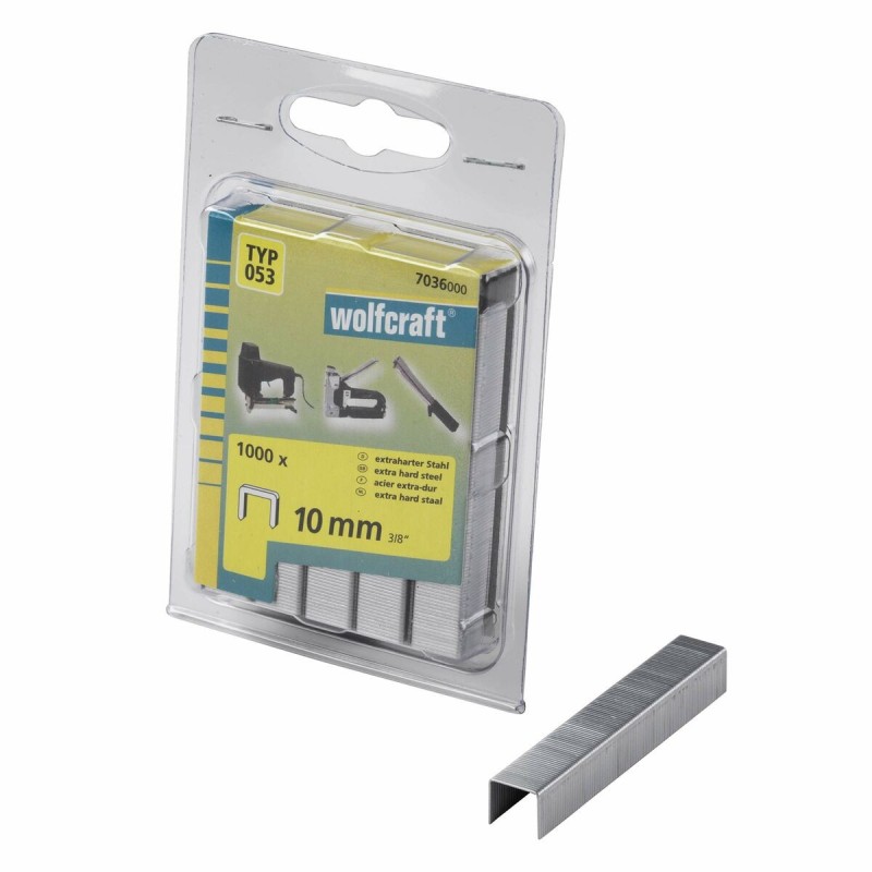 Agrafes Wolfcraft 7036000 1000 Unidades Nº 053 - Acheter à 4,30 € seulement chez Collector's Boutique