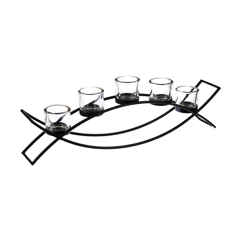 Bougeoir Atmosphera Tealight Métal (55 x 13,5 x 9 cm) - Acheter à 21,00 € seulement chez Collector's Boutique