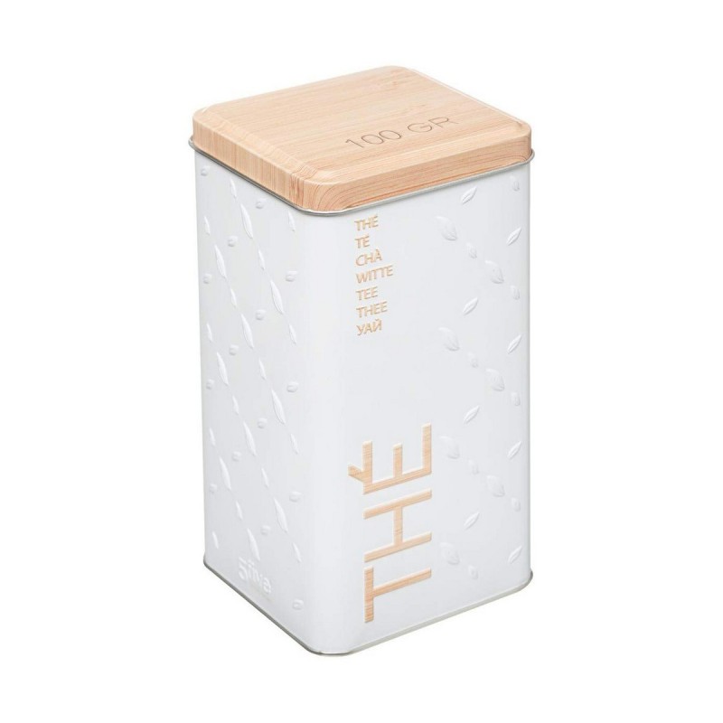 Boîte Multiusage Nature Scandi Métal Blanc 100 gr - Acheter à 4,90 € seulement chez Collector's Boutique