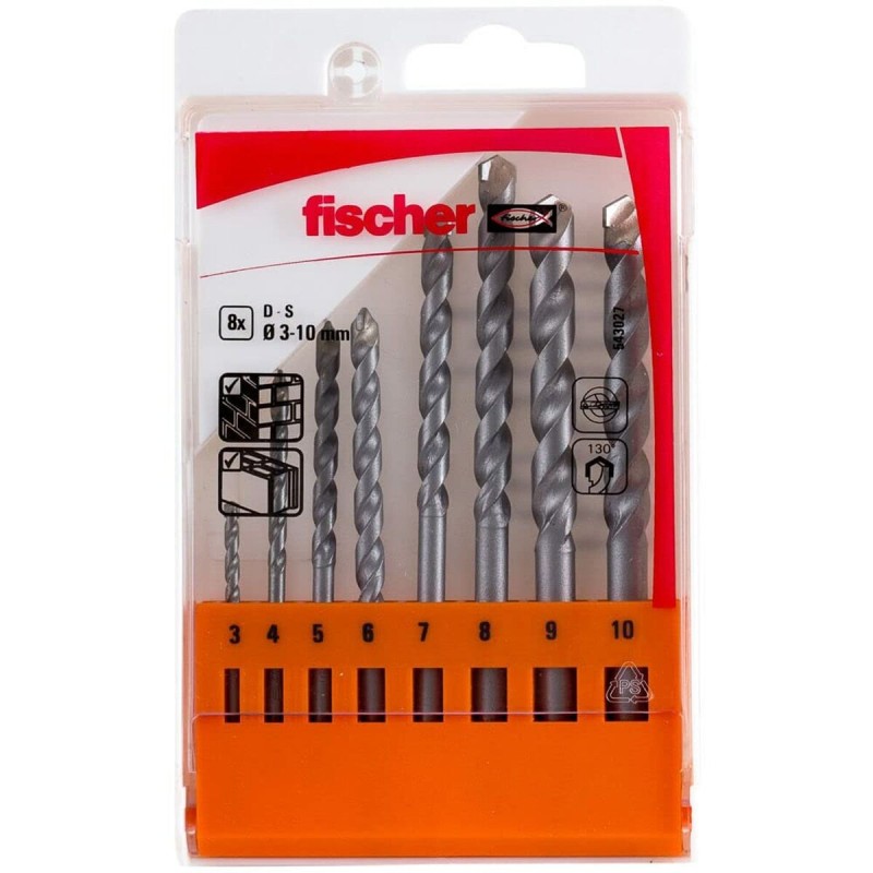 Ensemble de forets Fischer 543027 Métal - Acheter à 15,22 € seulement chez Collector's Boutique