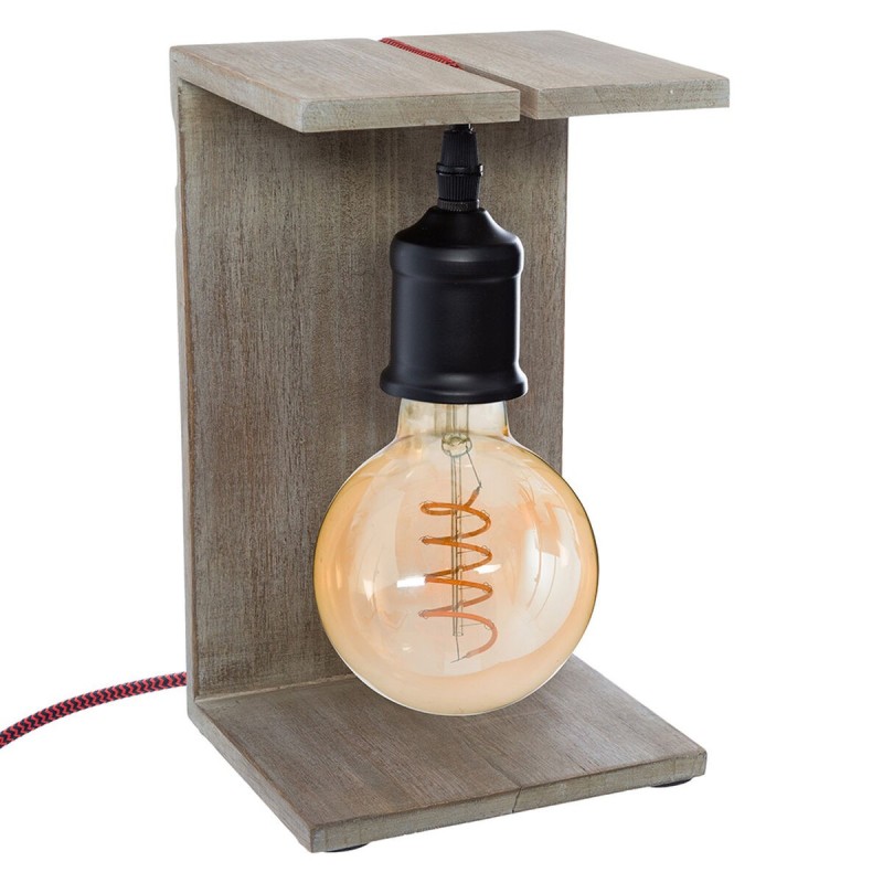 Lampe de bureau Atmosphera Bois Marron 220-240 V - Acheter à 21,14 € seulement chez Collector's Boutique