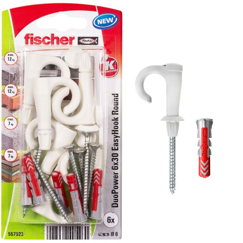 goujon ouvert Fischer 6 x 30 mm 6 Unités - Acheter à 6,61 € seulement chez Collector's Boutique