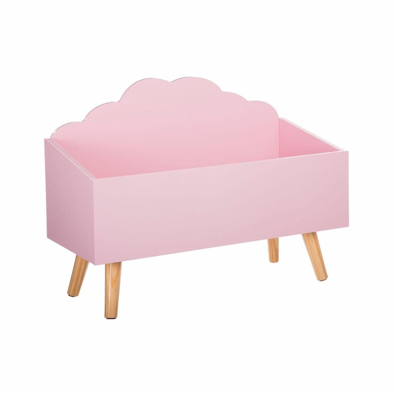 Coffre 5five Nuages Enfant Rose Bois MDF (58 x 28 x 45,5 cm) - Acheter à 53,60 € seulement chez Collector's Boutique