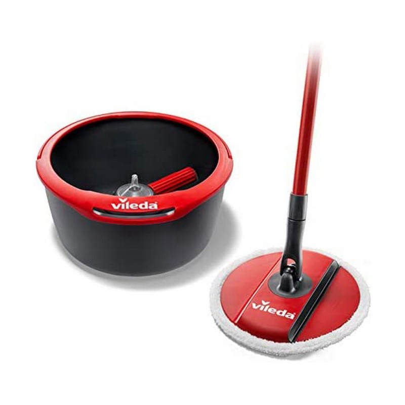 Mop with Bucket Vileda Spin & Clean Plaque Tournante polypropylène - Acheter à 38,44 € seulement chez Collector's Boutique