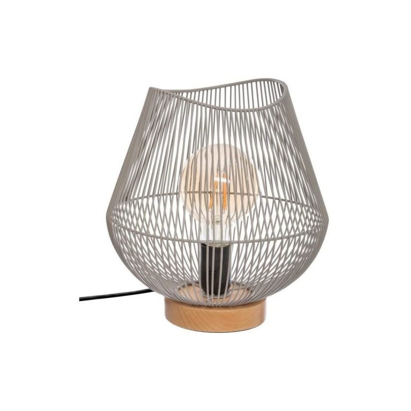 Lampe de bureau Atmosphera Jena Gris Métal 40 W (Ø 28 x 26 cm) - Acheter à 38,59 € seulement chez Collector's Boutique